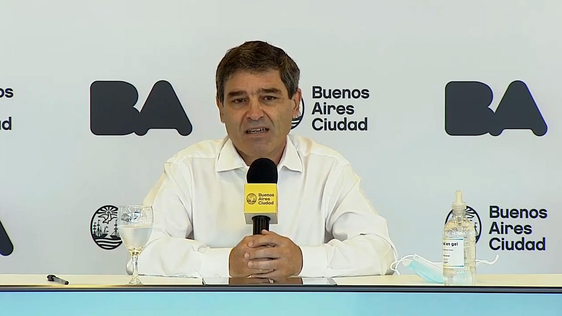 Fernán Quirós, ministro de Salud de la Ciudad de Buenos Aires