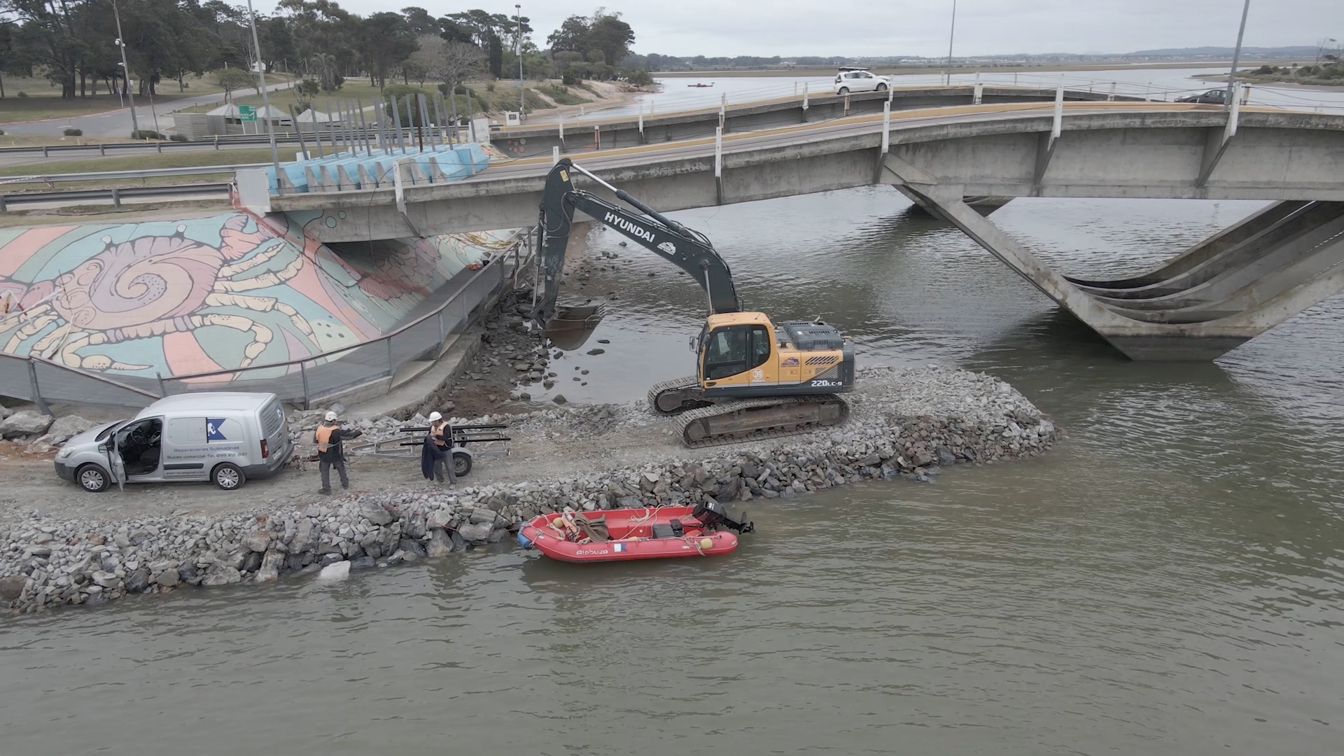 Analizan Colocar Un Puente Provisorio Durante El Verano Mientras