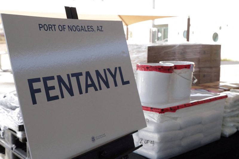 La frontera entre México y EEUU se ha convertido en un importante punto de incautación de fentanilo. (Cortesía de la Oficina de Aduanas y Protección Fronteriza de Estados Unidos/Handout vía REUTERS)