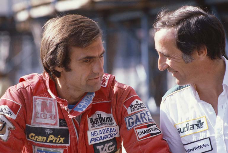 Carlos Reutemann en Monte Carlo, Mónaco en 1981 (LAT Photographic)