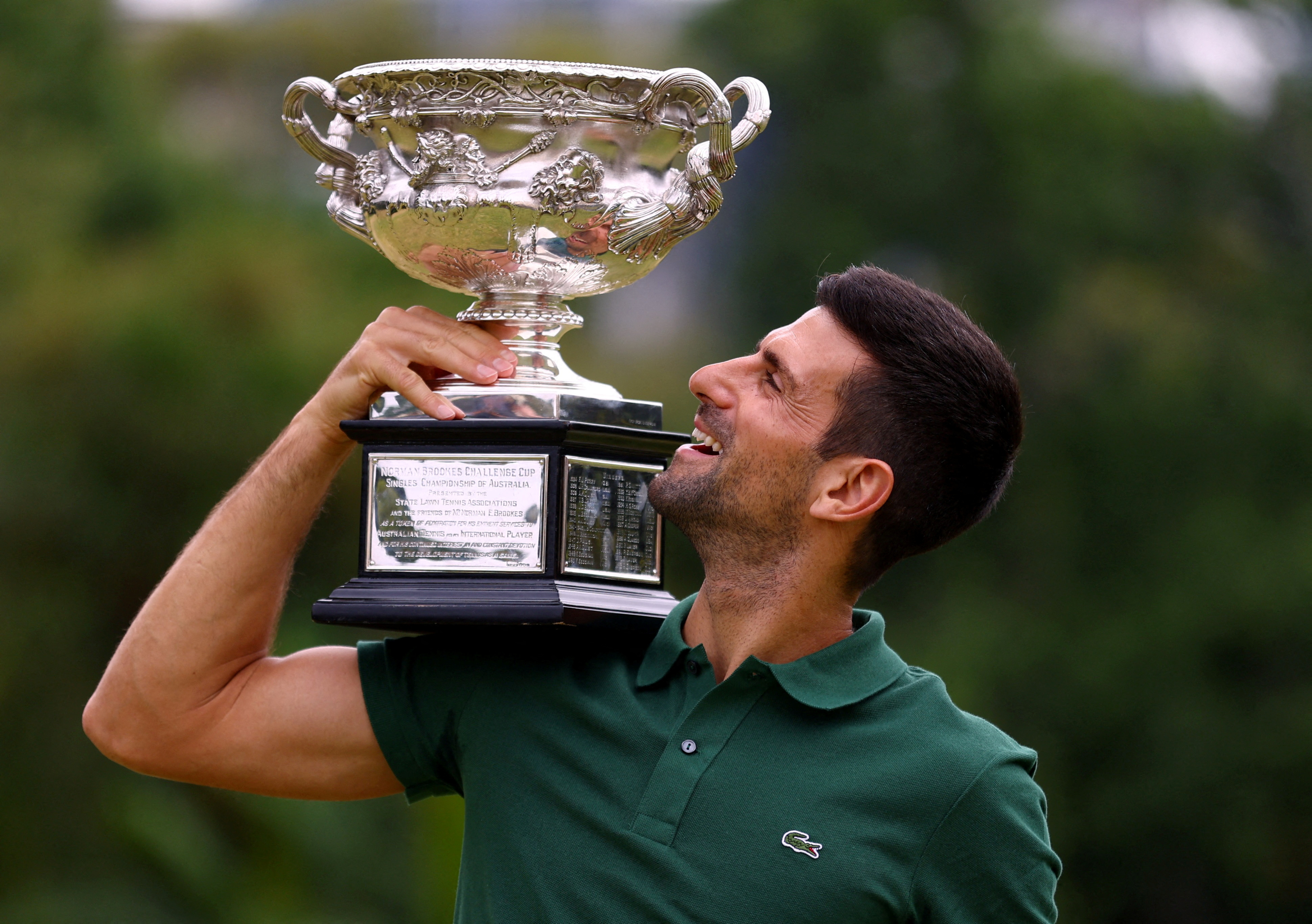 Djokovic conquistó su décimo Australian Open (Reuters)