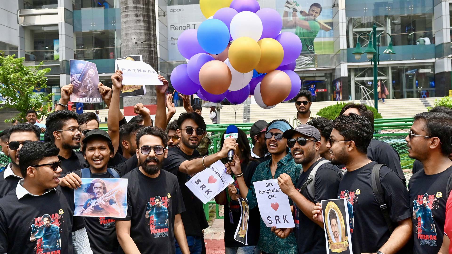 Thousands of people flocked to theaters in Dhaka on May 12, when Shah Rukh Khan