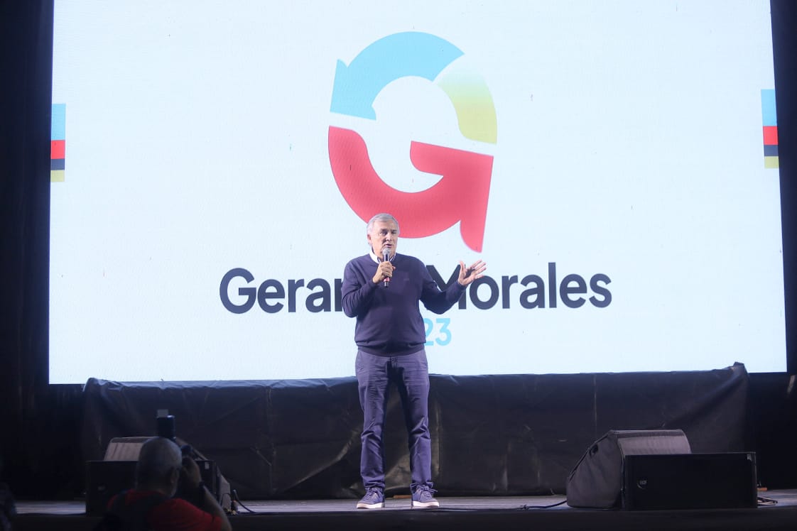 The candidate traveled to Buenos Aires to lead a campaign event