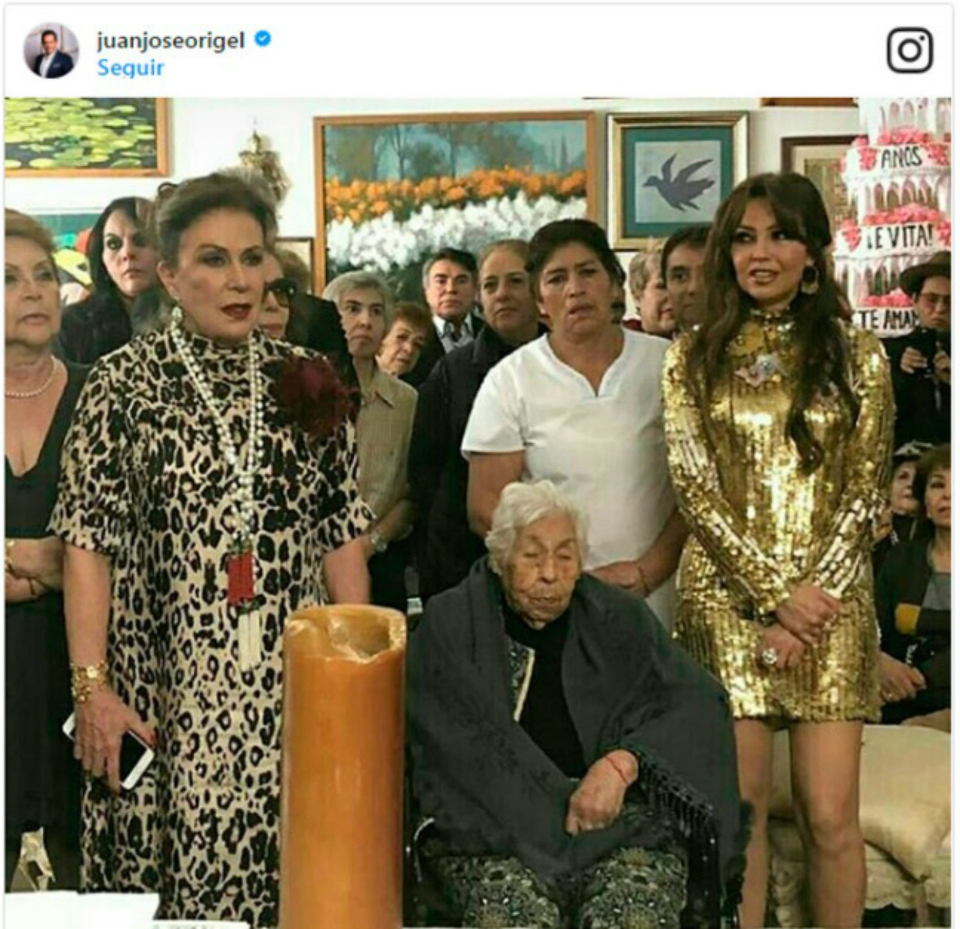 La relación entre las hermanas se fracturó tras el fallecimiento de su abuela Eva Mange. (Foto Instagram: @juanjoseorigel)
