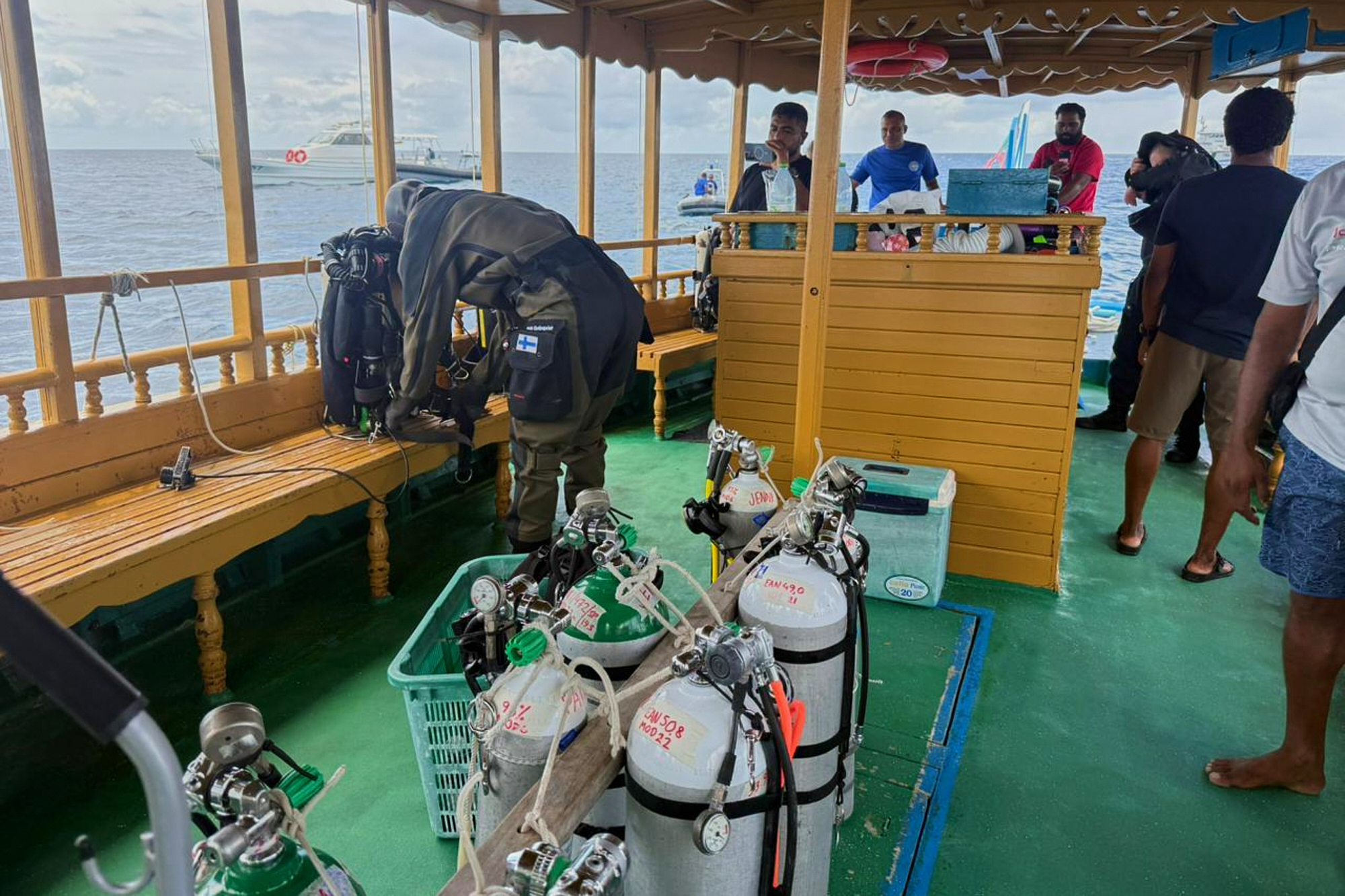 Maldivas confirm&oacute; la recuperaci&oacute;n de los &uacute;ltimos dos cuerpos de los buzos italianos fallecidos en una cueva submarina