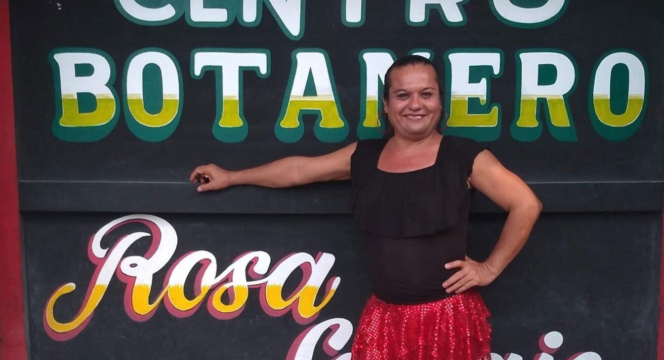 Rosa worked hard to get the food business, a place that was next to her home.