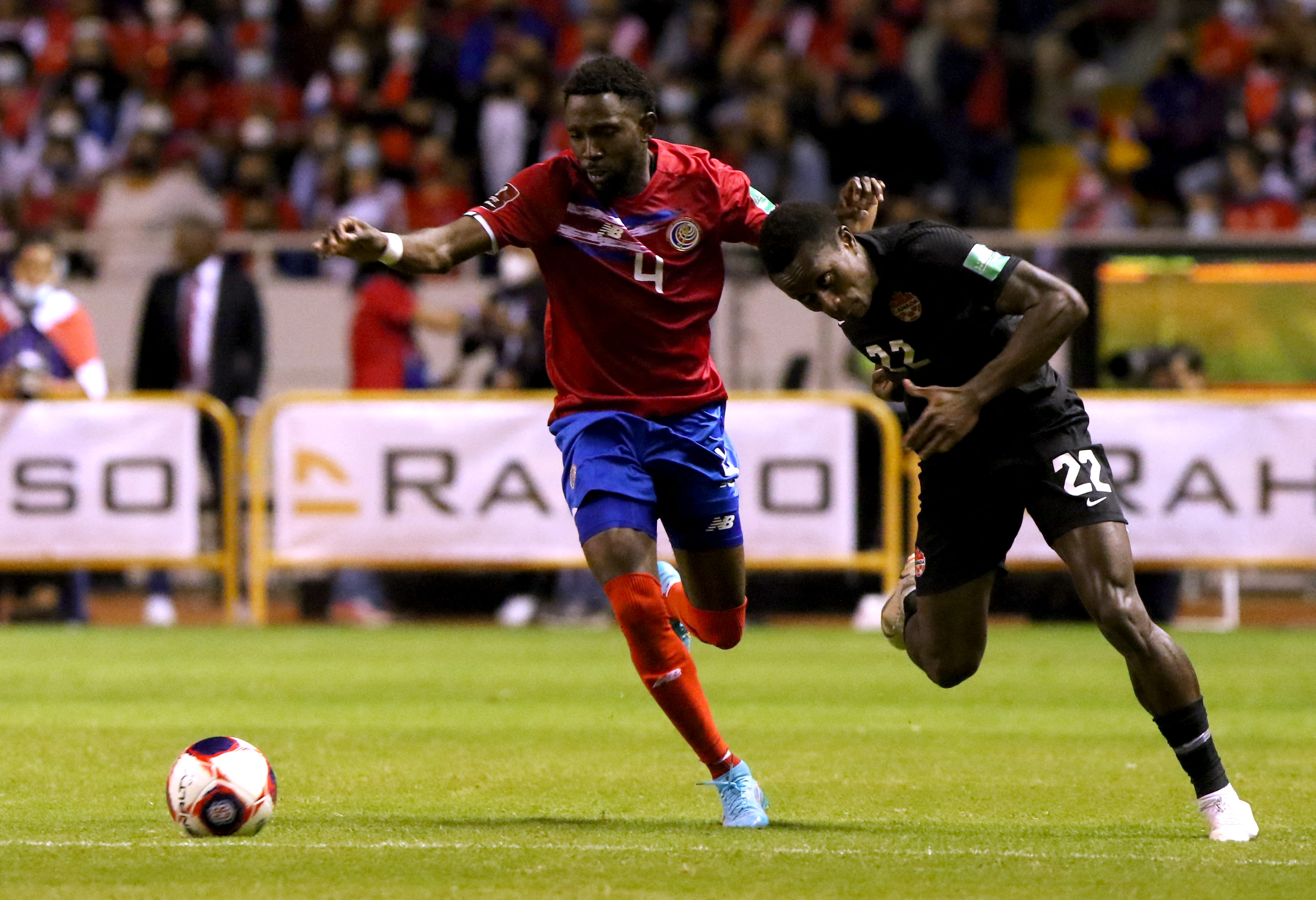 Costa Rica derrotó a Canadá y se acercó al repechaje (Foto: REUTERS/Mayela López)