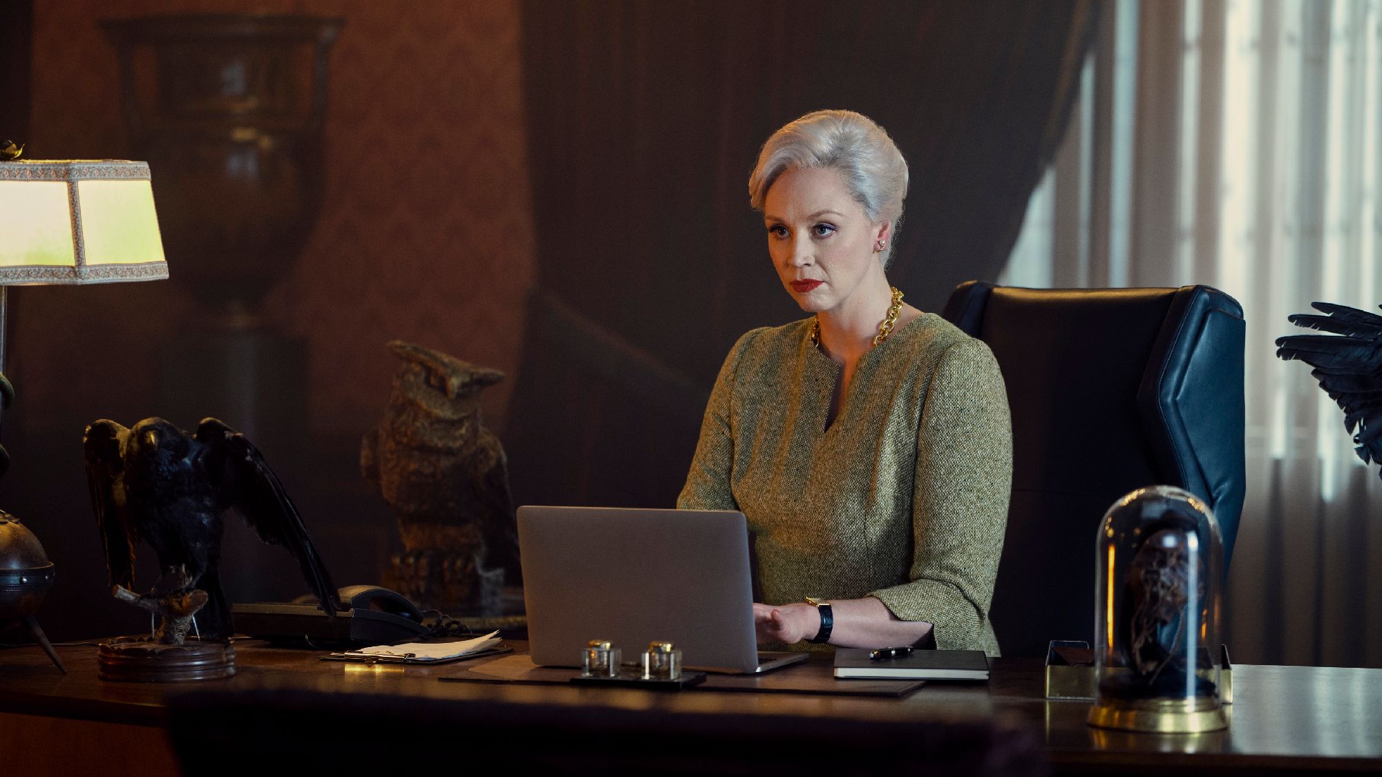 Gwendoline Christie admitió su gusto por los personajes oscuros. (Netflix)