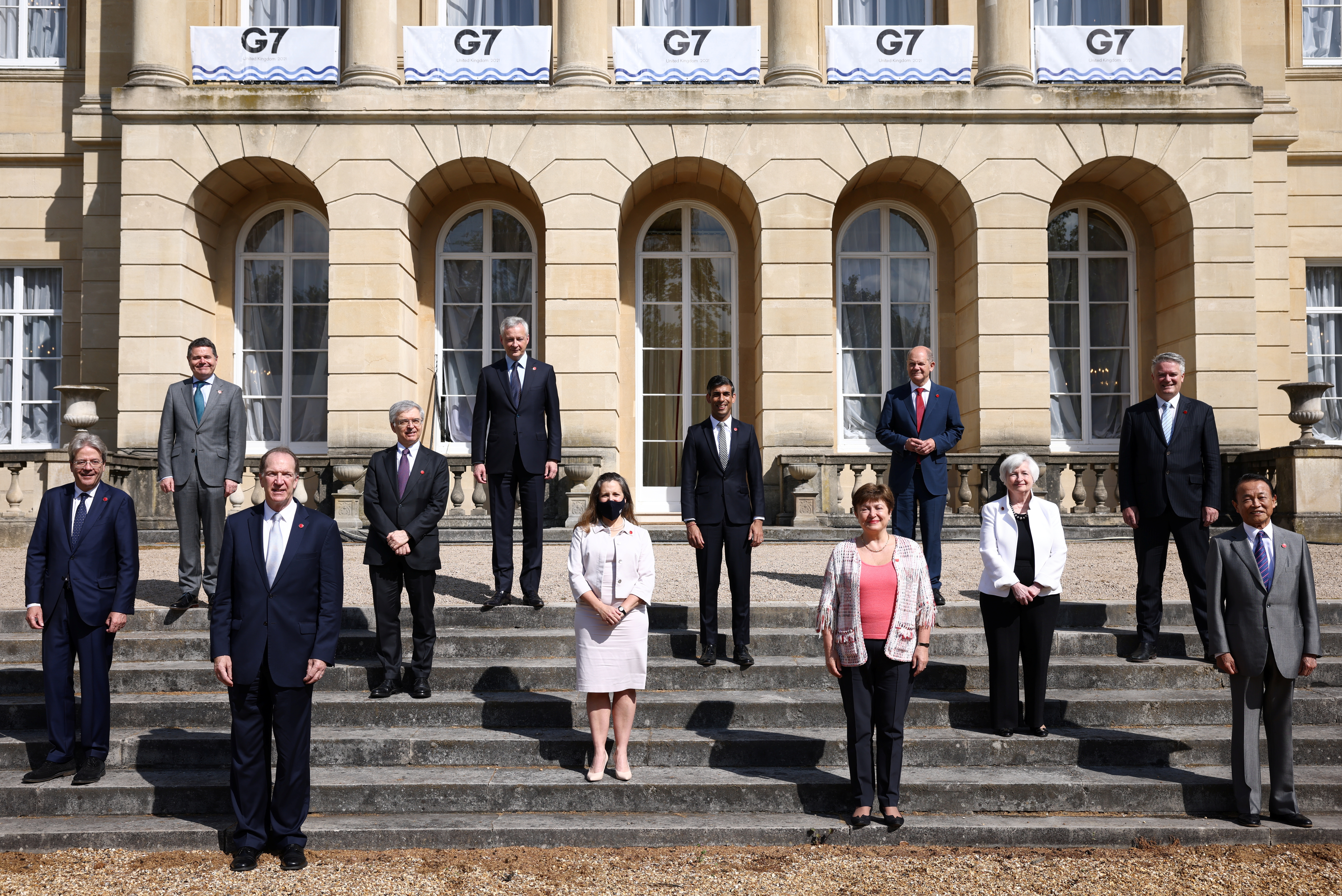 Los ministro del G7 en Lancaster House, Londres, Reino Unido. 5 de junio de 2021. REUTERS/Henry Nicholls/Pool