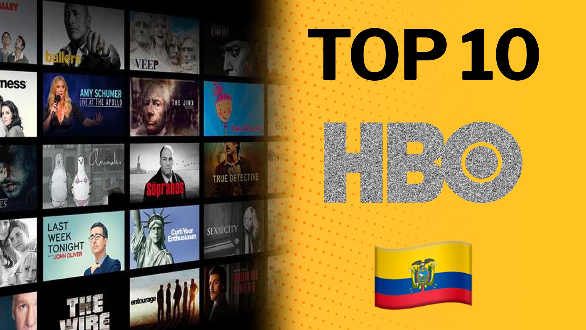 Estas son las series que están de moda en HBO Ecuador este día