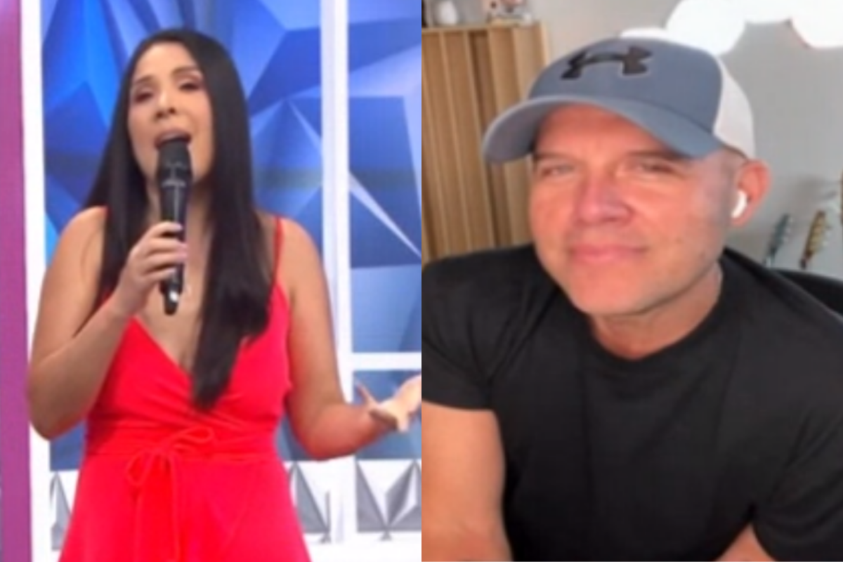 Tula Rodríguez elogia en varias oportunidades a Gian Marco Zignago. (Foto: Captura TV)