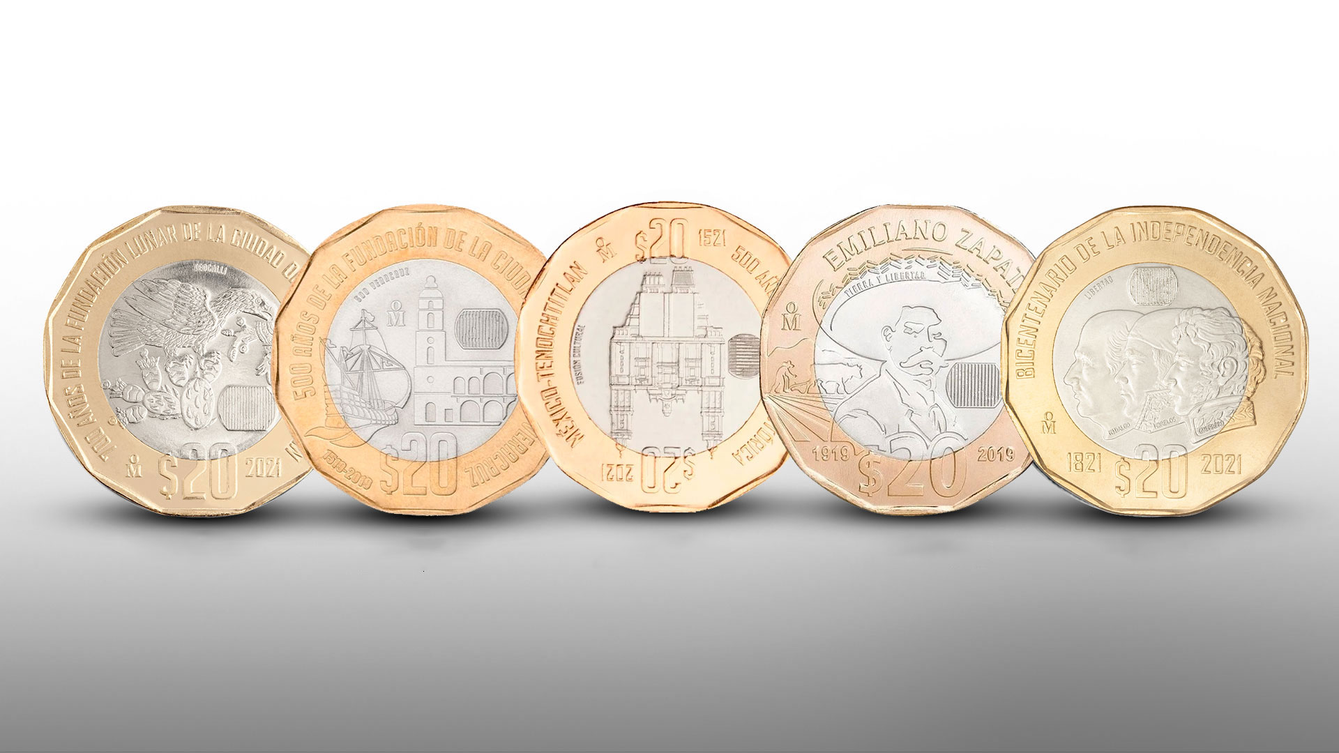 Quinteto de monedas conmemorativas a costos estratosféricos: cuál es la del precio más elevado