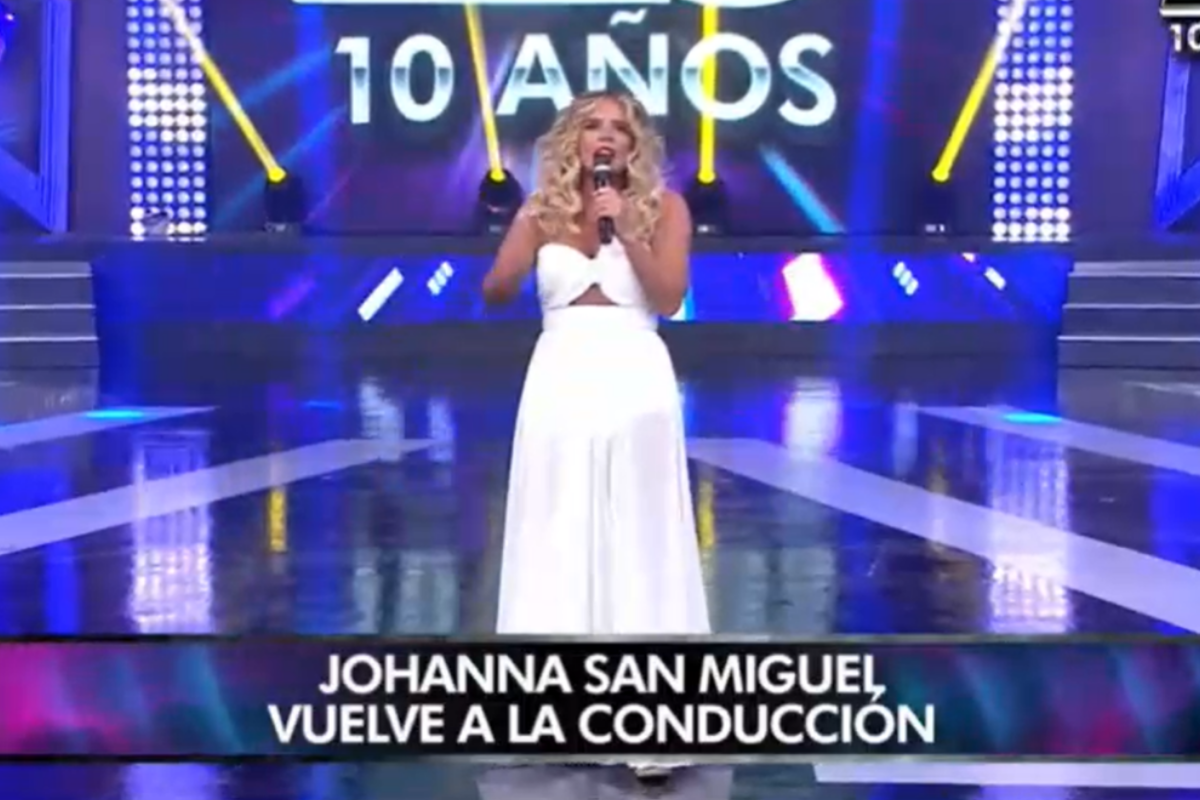 Esto Es Guerra 10 Años Johanna San Miguel Sigue Siendo La Conductora