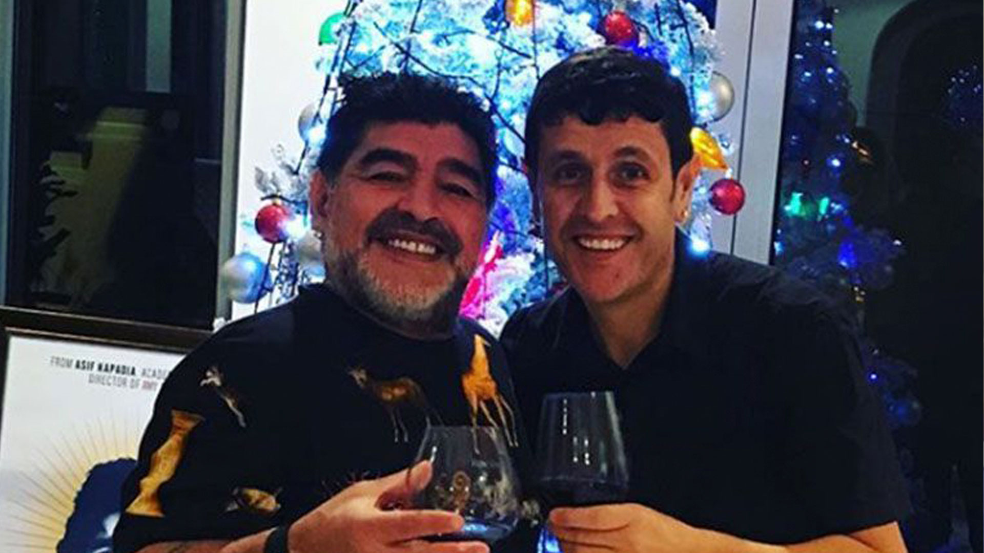 Maradona y Stefano han pasado cumpleaños y Fiestas juntos