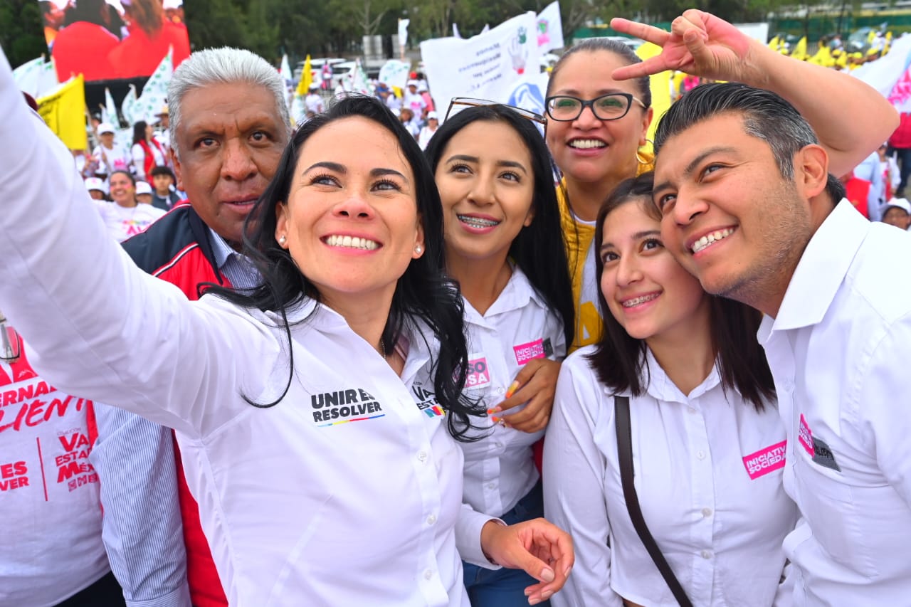 The PRI candidate for the Edomex government, Alejandra Del Moral, has spent more than 124 million on the campaign of the 448 million that is capped (PRI Edomex).