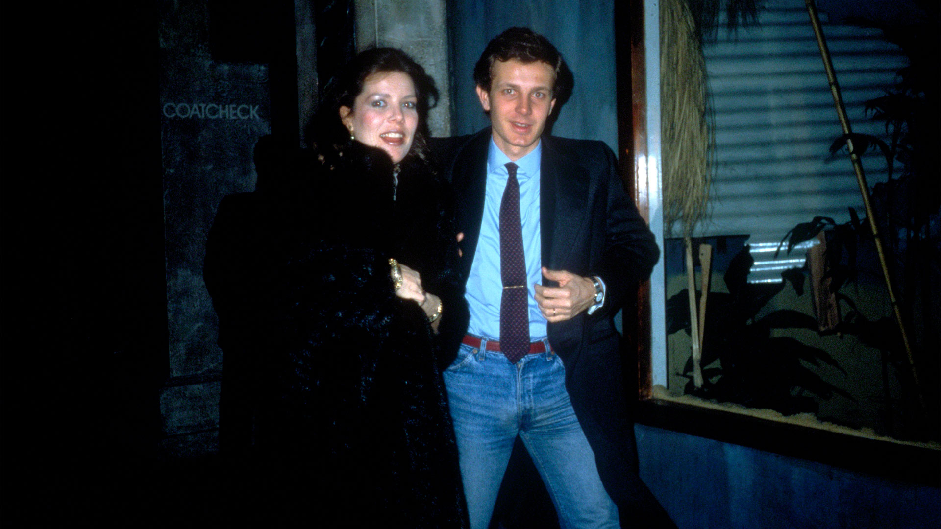 Caroline y Stefano Casiraghi en1984 sorprendido por fotógrafos en Nueva York. (Photo by Images Press/IMAGES/Getty Images)