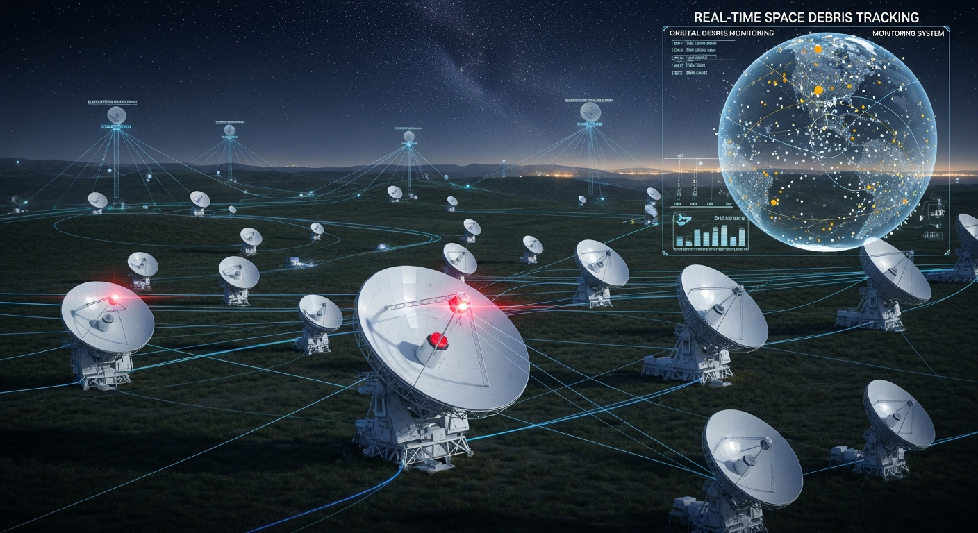 La revoluci&oacute;n cient&iacute;fica que permite rastrear la basura espacial en tiempo real