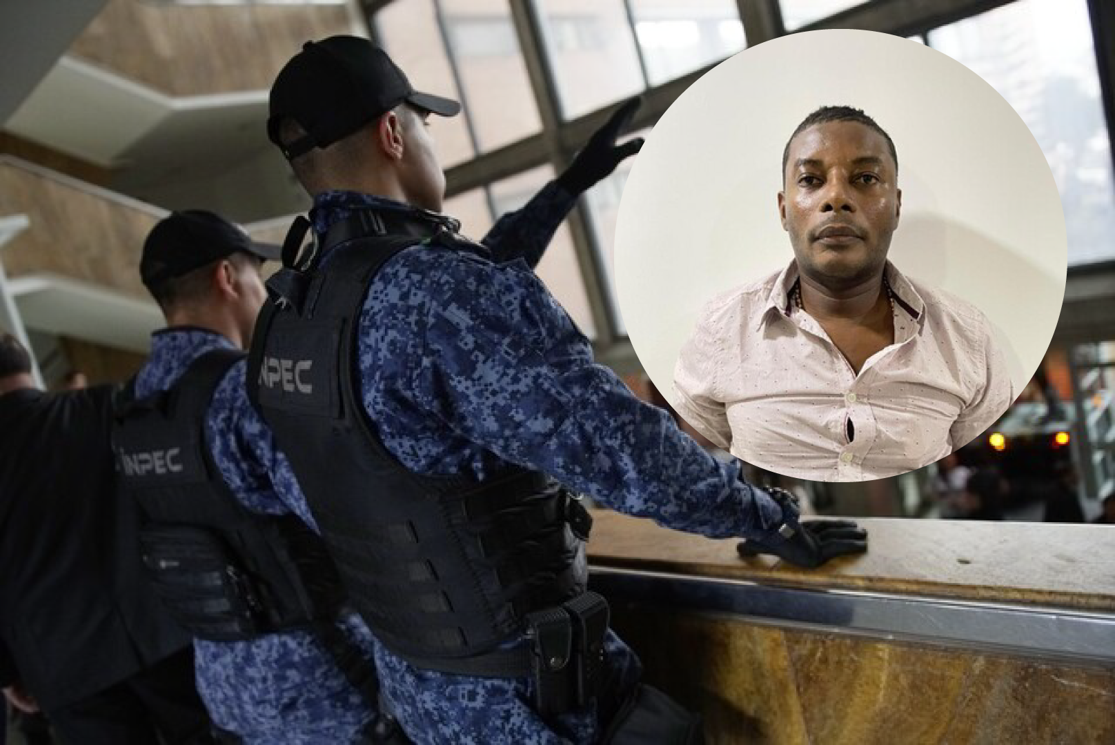 Un capitán de la Policía, entre los dos capturados por la fuga de alias “Matamba”