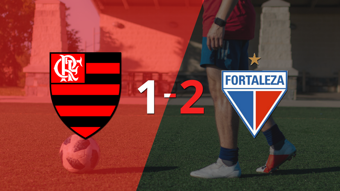 Fortaleza gana de visitante 2-1 a Flamengo
