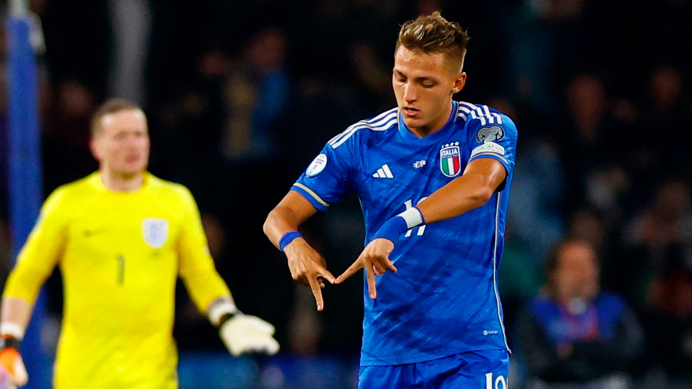 Mateo Retegui se convirtió en una fija en las convocatorias de Italia (Reuters/Peter Cziborra)