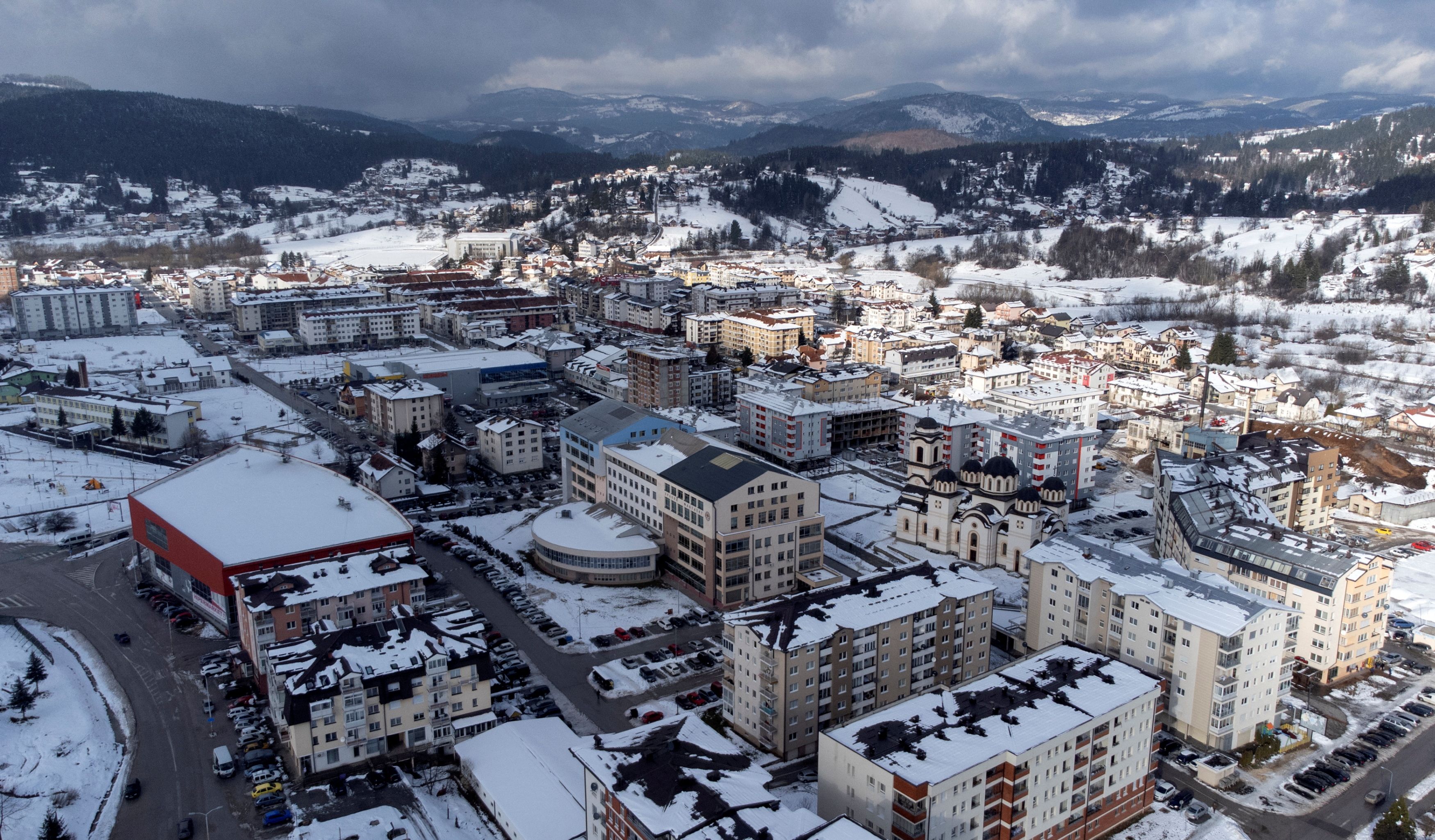 Una fotografía aérea de Sarajevo, Bosnia y Herzegovina (Foto: REUTERS/Dado Ruvic)