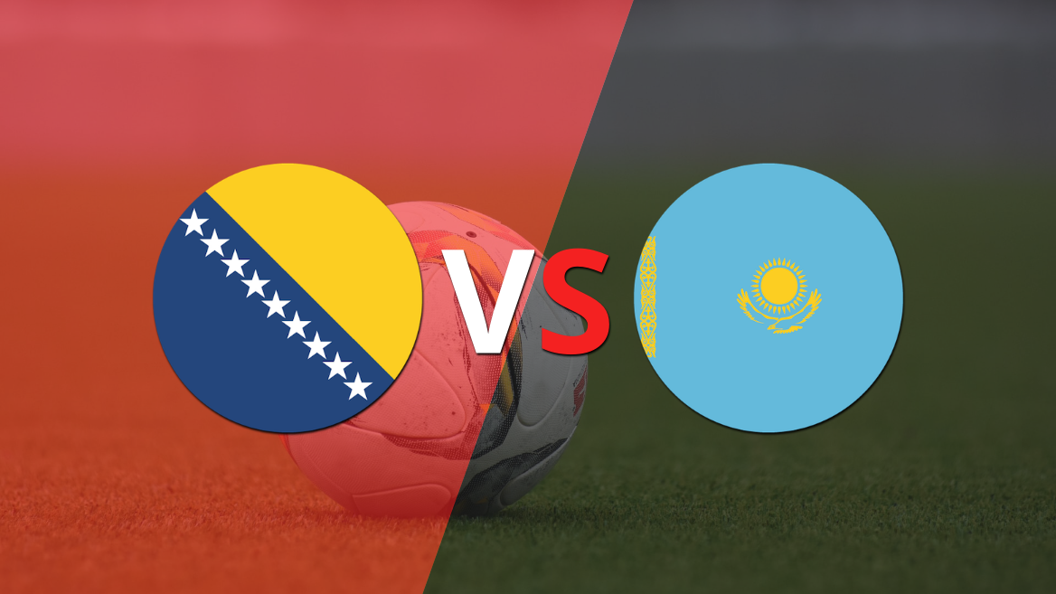 Bosnia-Herz. y Kazajistán igualaron por 2 en un vibrante partido