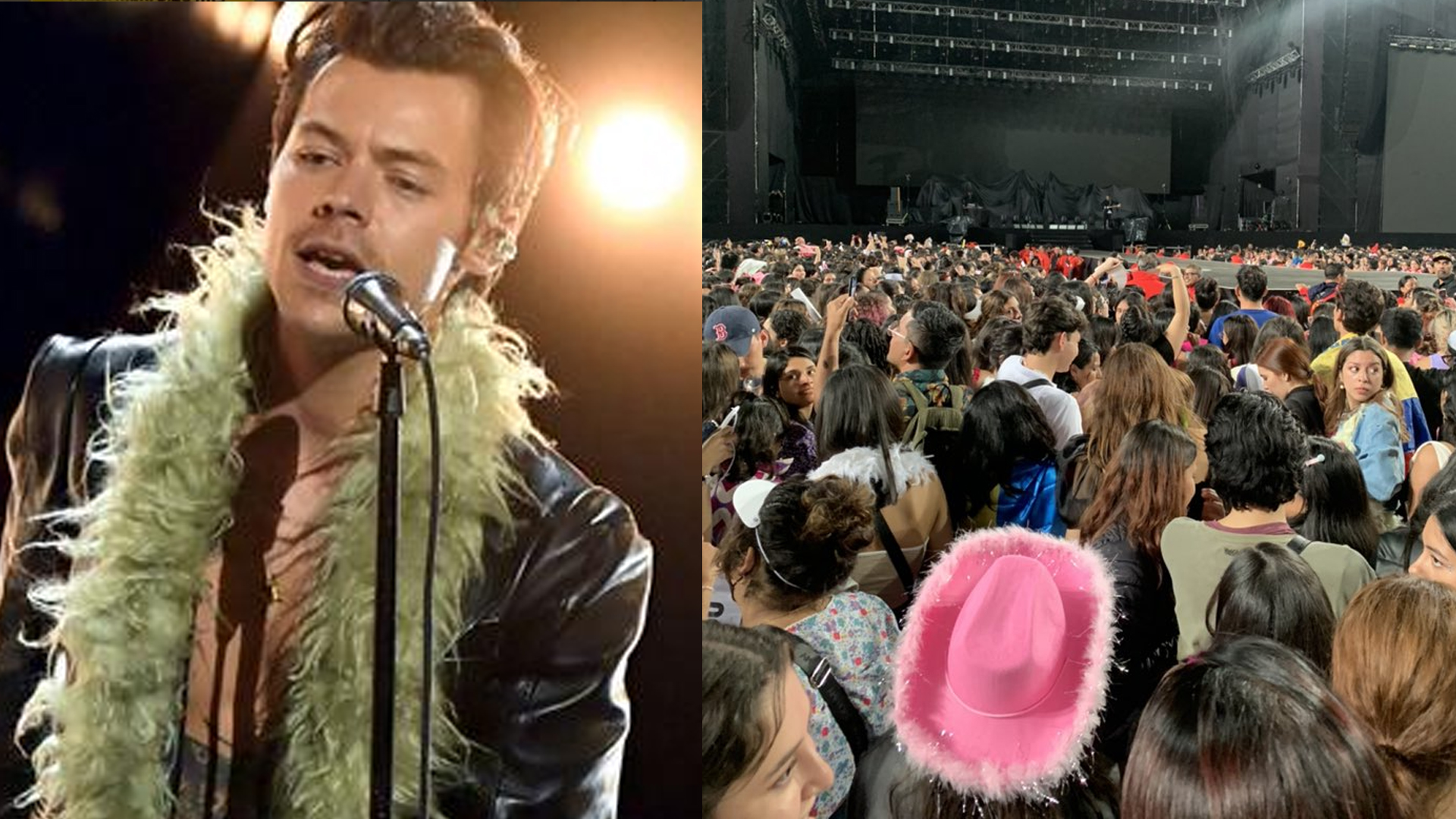Usuarios reportan problemas en el concierto de Harry Styles.