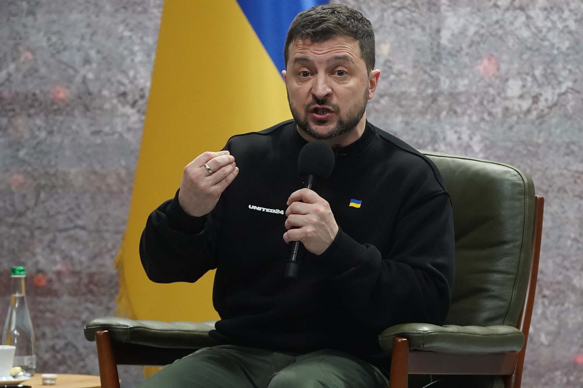 El presidente Volodimir Zelensky aseguró que las tropas ucranianas liberarán todas las tierras ocupadas por las fuerzas rusas (Franco Fafasuli)