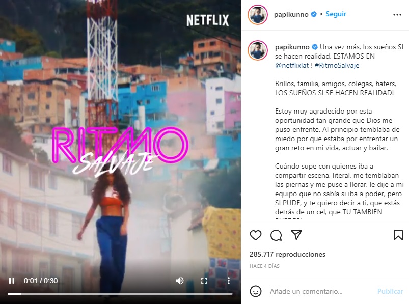 (Captura: @papikunno/Instagram)