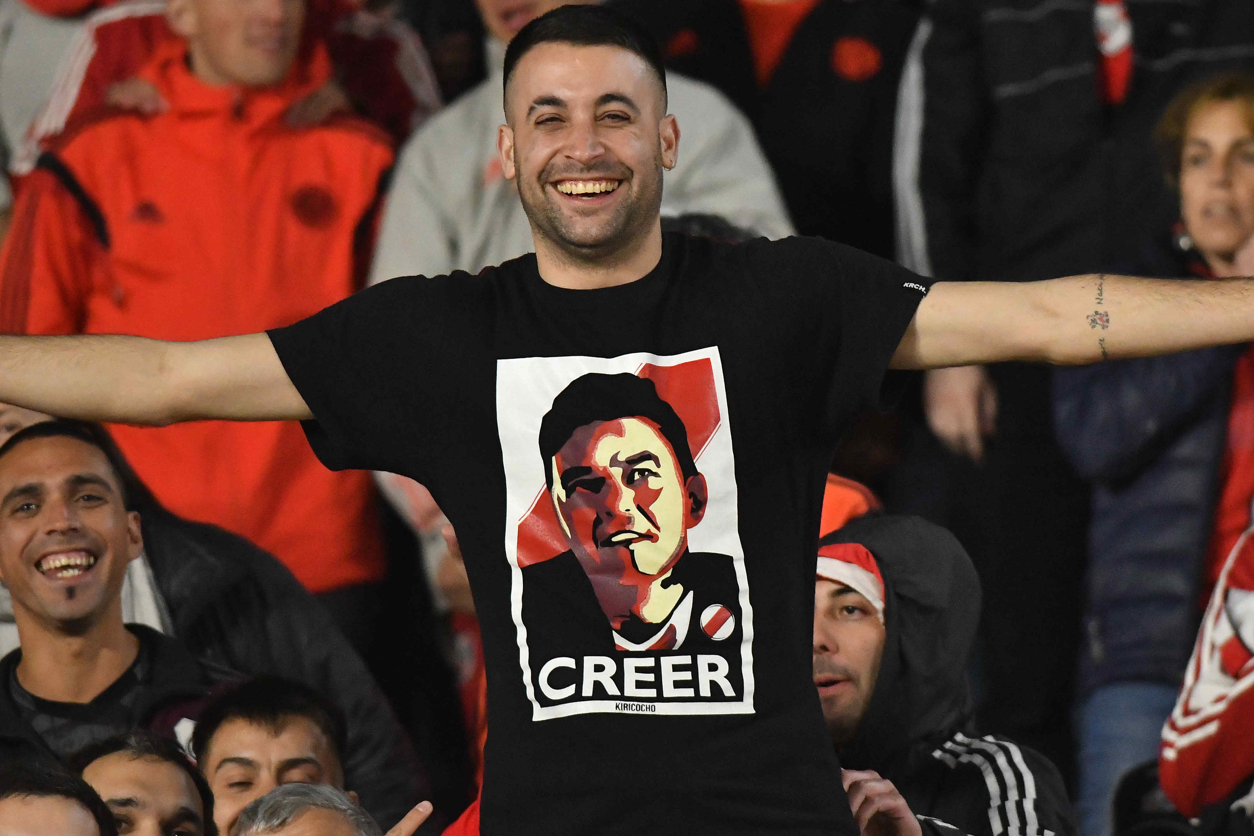 "Creer", la frase que también se hizo remera