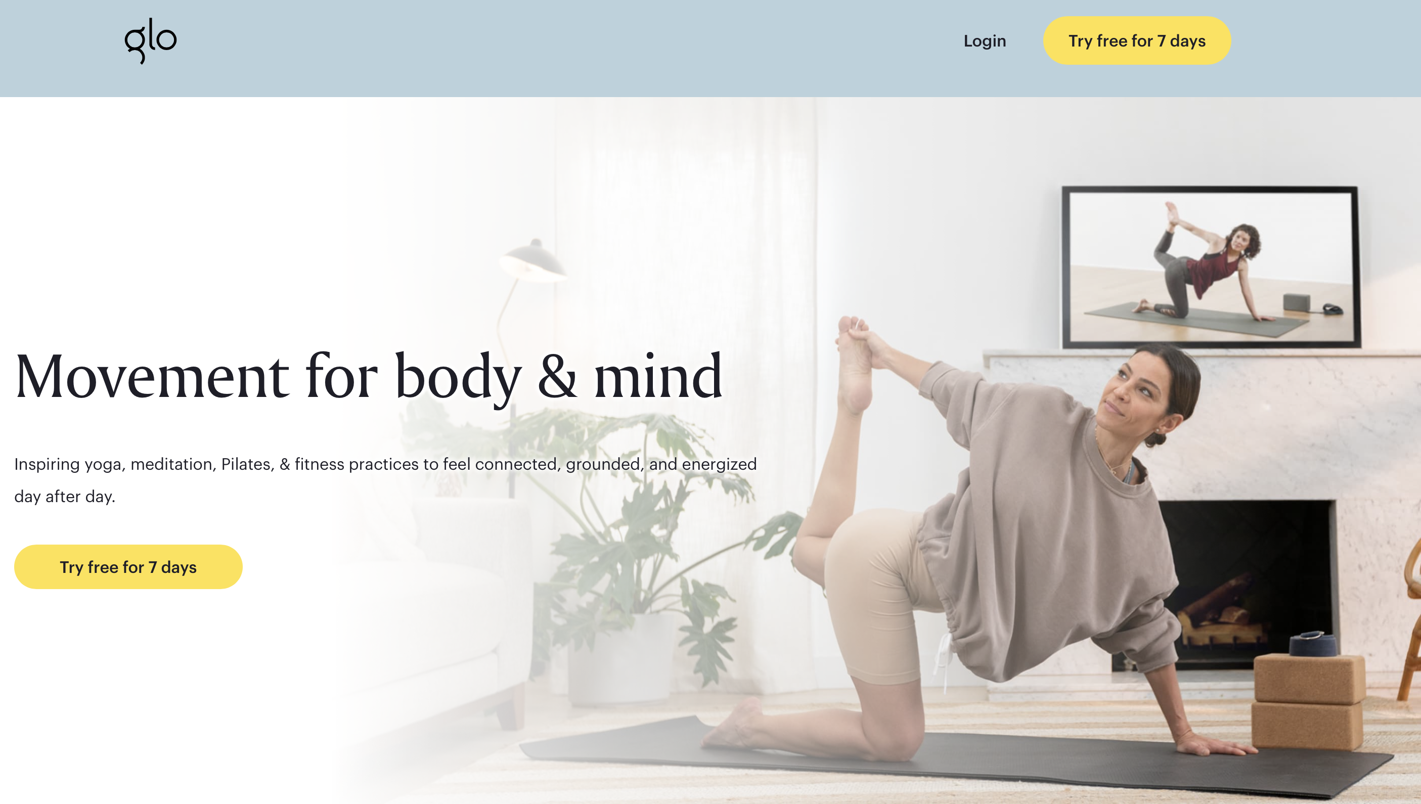 Sitios web para hacer yoga