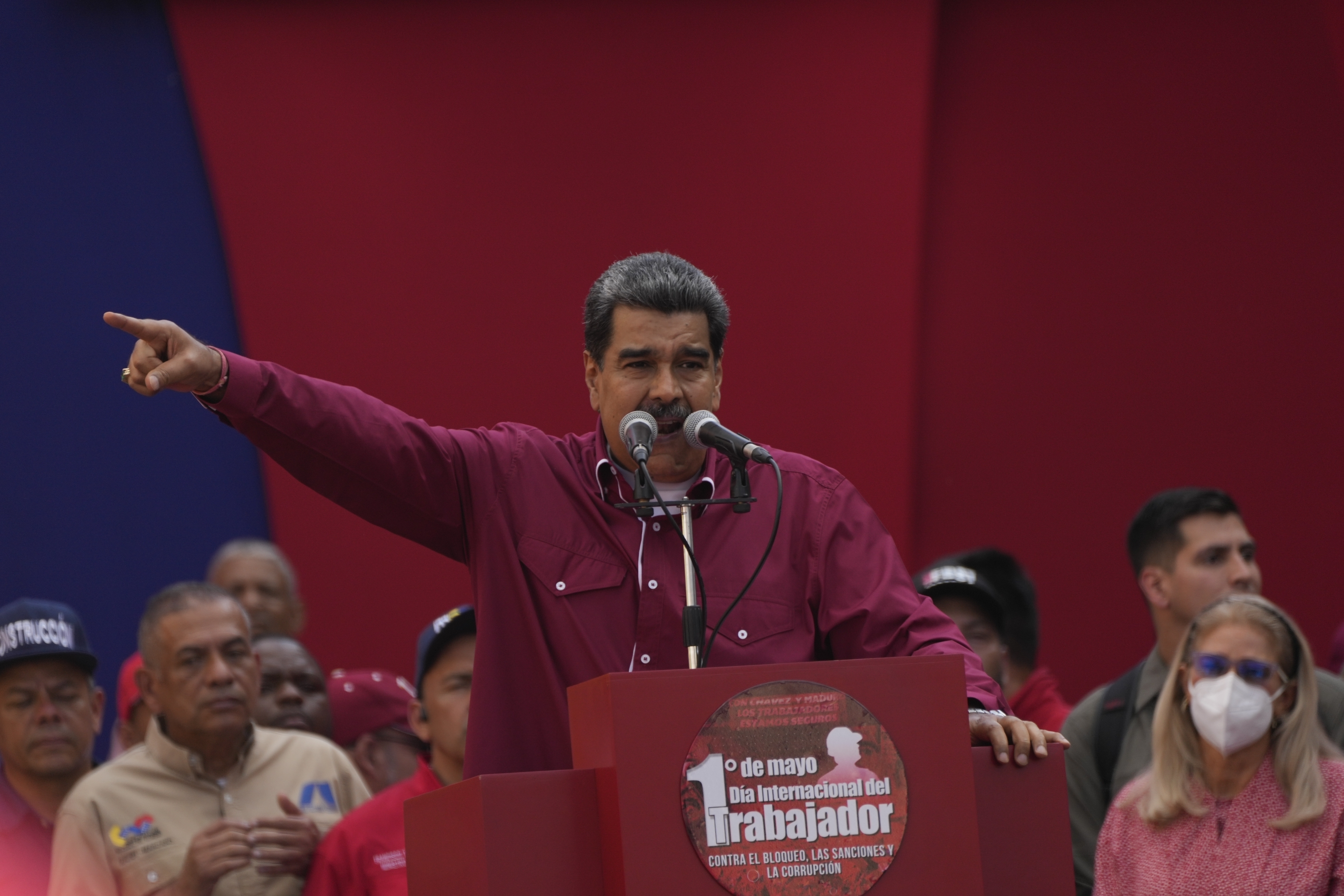 Nicolás Maduro (Foto AP/Ariana Cubillos)