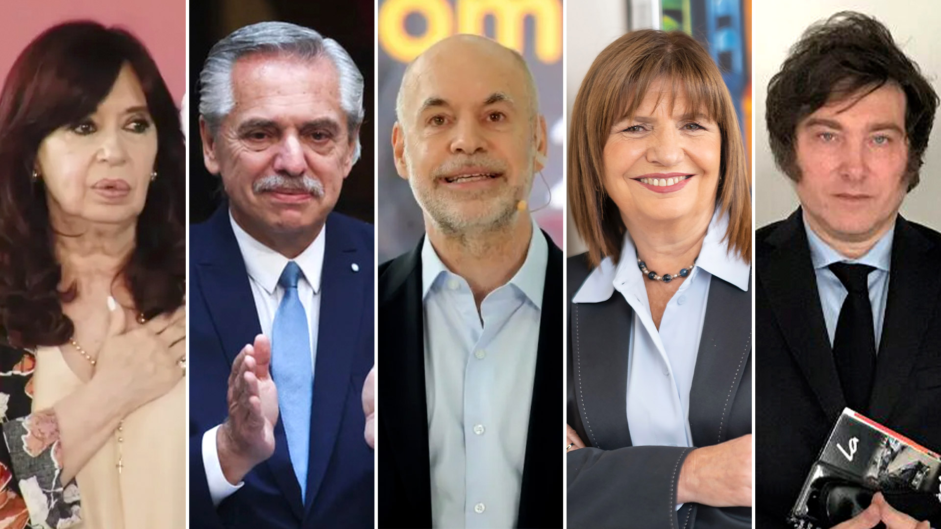 Buenos Aires, Córdoba, Santa Fe, Mendoza y CABA: quiénes son los candidatos con mayor intención de voto en las provincias más grandes