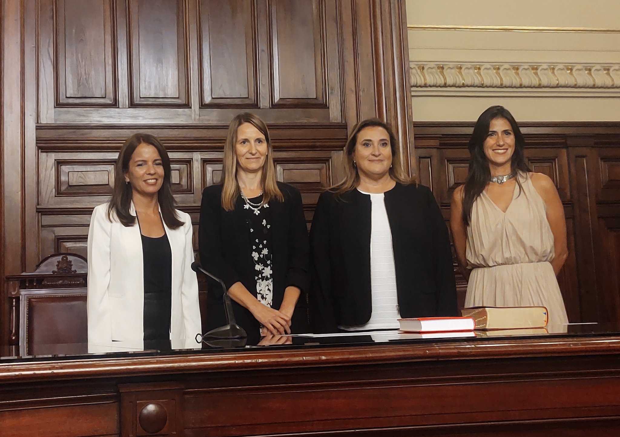Juraron la jueza Agustina Díaz Cordero, las abogadas Jimena de la Torre y María Fernanda Vázquez y la académica Pamela Tolosa