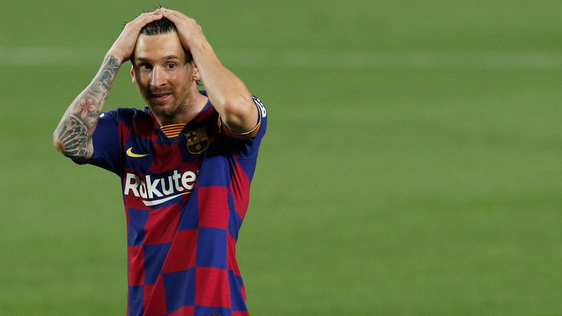 Lionel Messi se encuentra en conflicto con el Barcelona (REUTERS/Albert Gea)