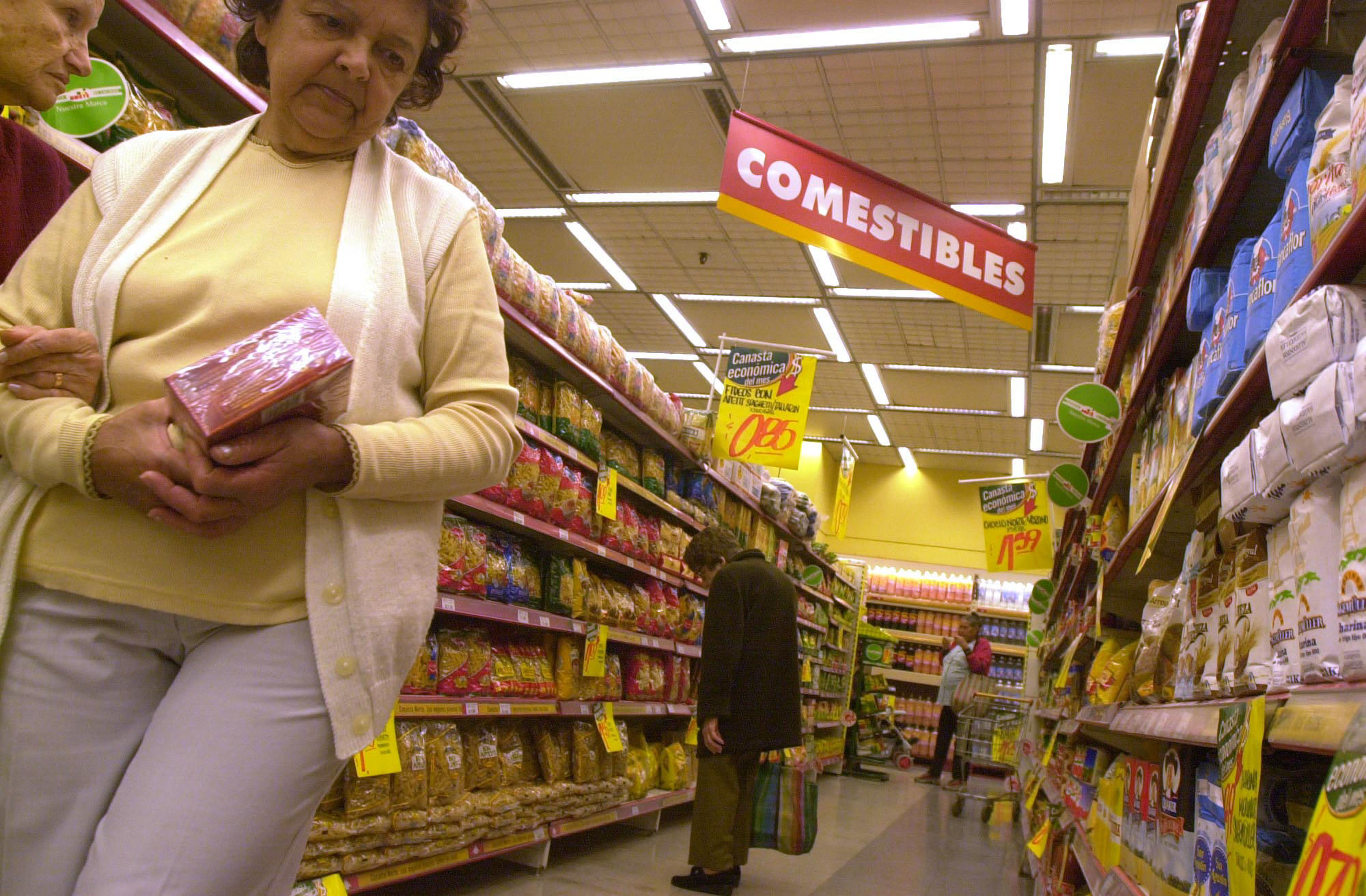 Gondola supermercado inflación precios 1170