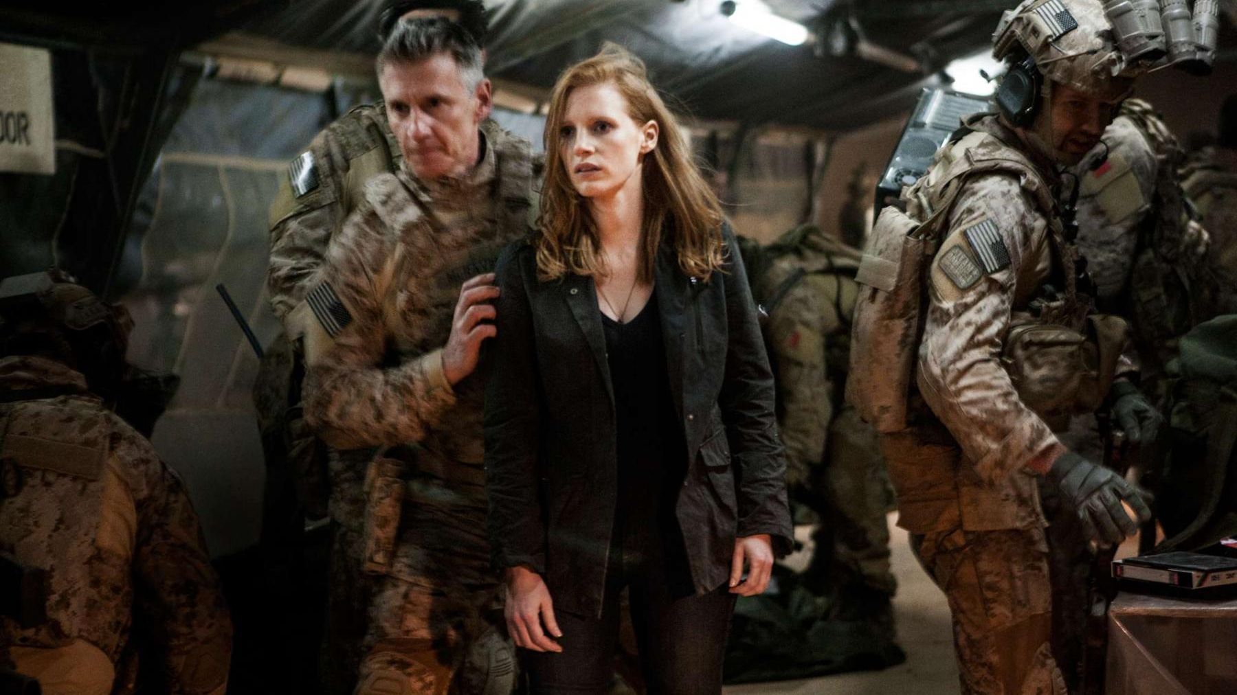 Jessica Chastain leads the cast of "The darkest night", an action drama inspired by real events.  (Universal Pictures)
