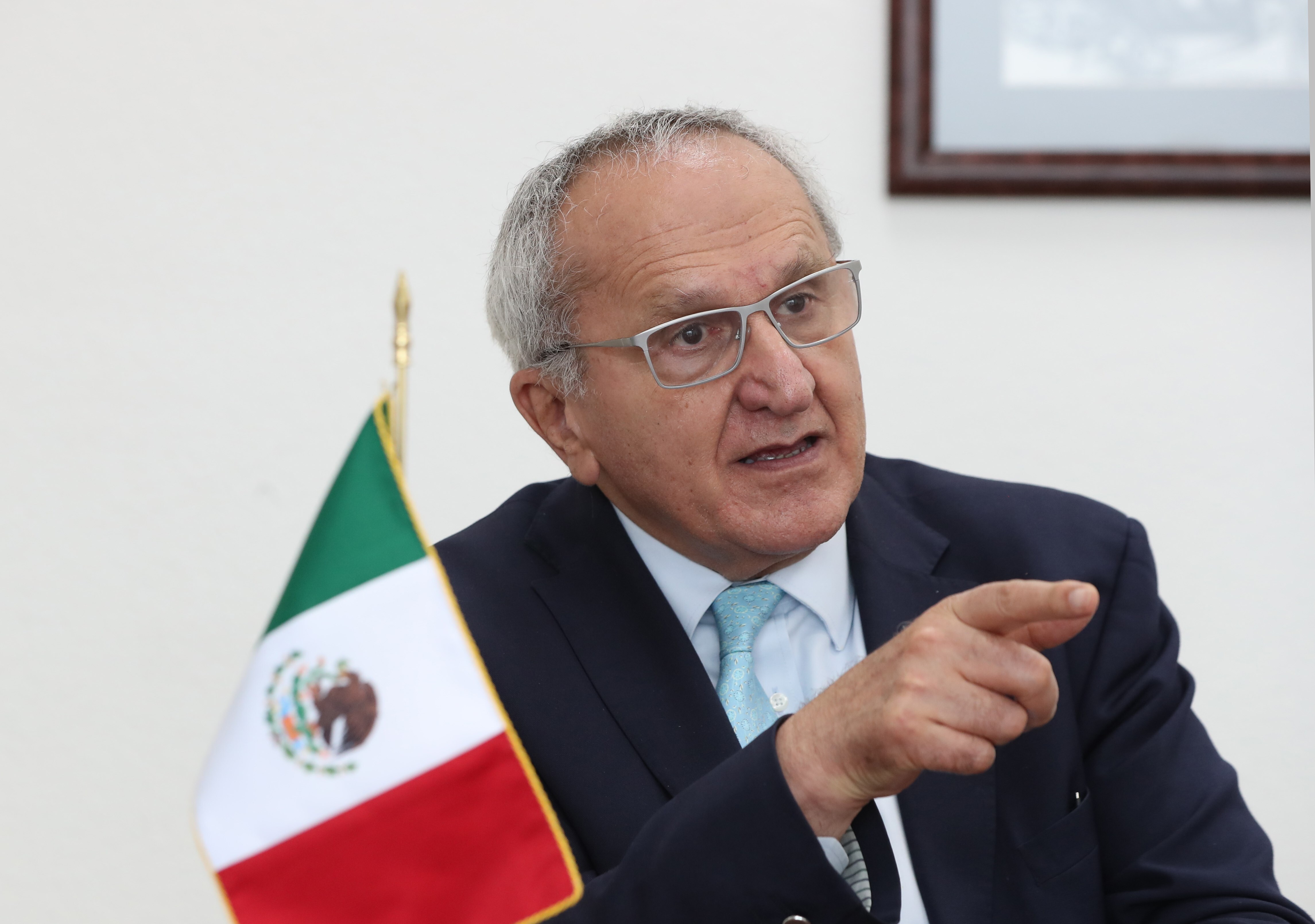 Seade fue propuesto por México para dirigir la OMC y AMLO buscará hablar sobre el tema con Trump (Foto: Mario Guzmán/ EFE)