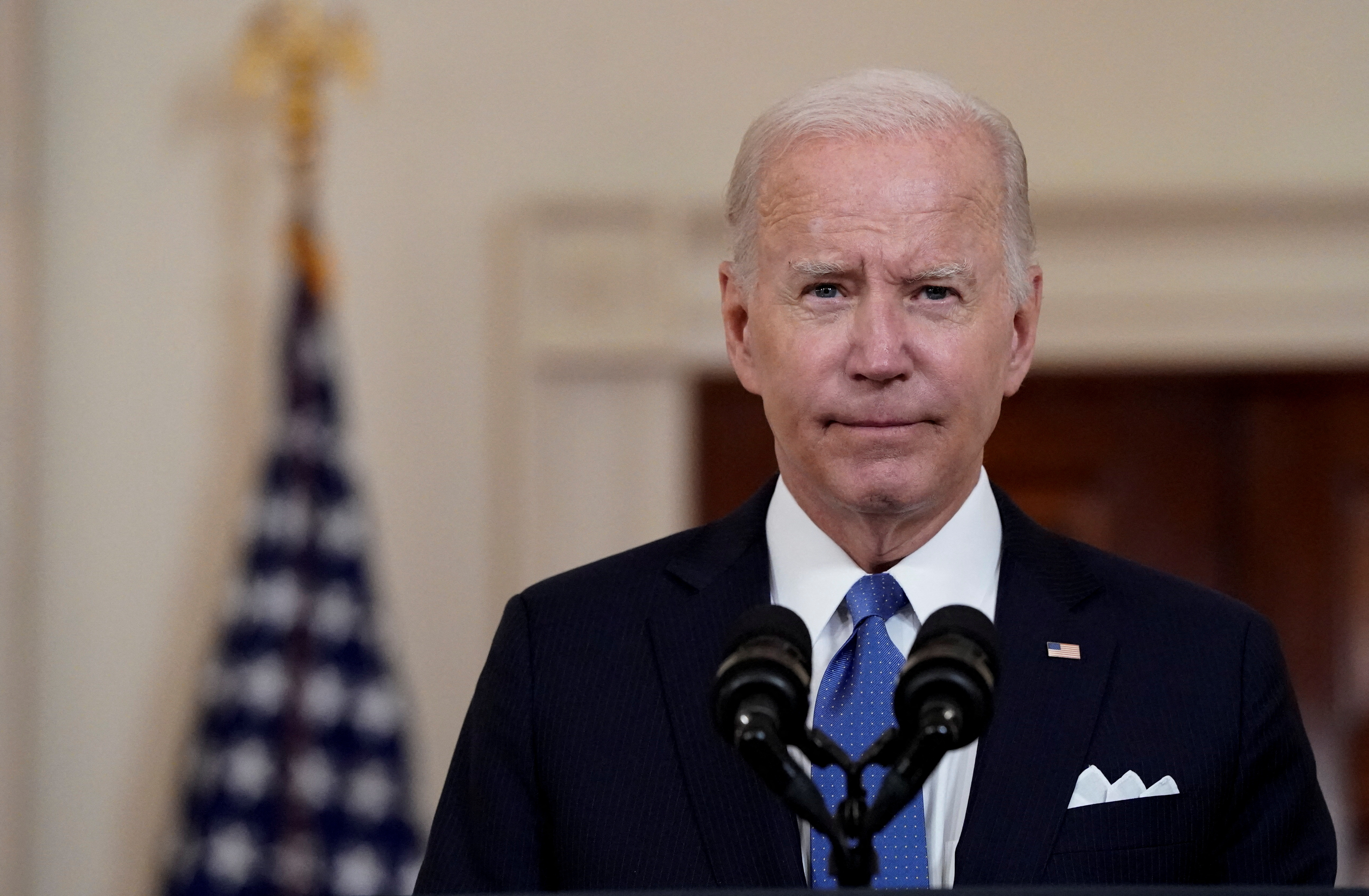 Joe Biden, presidente de Estados Unidos (REUTERS/Elizabeth Frantz)