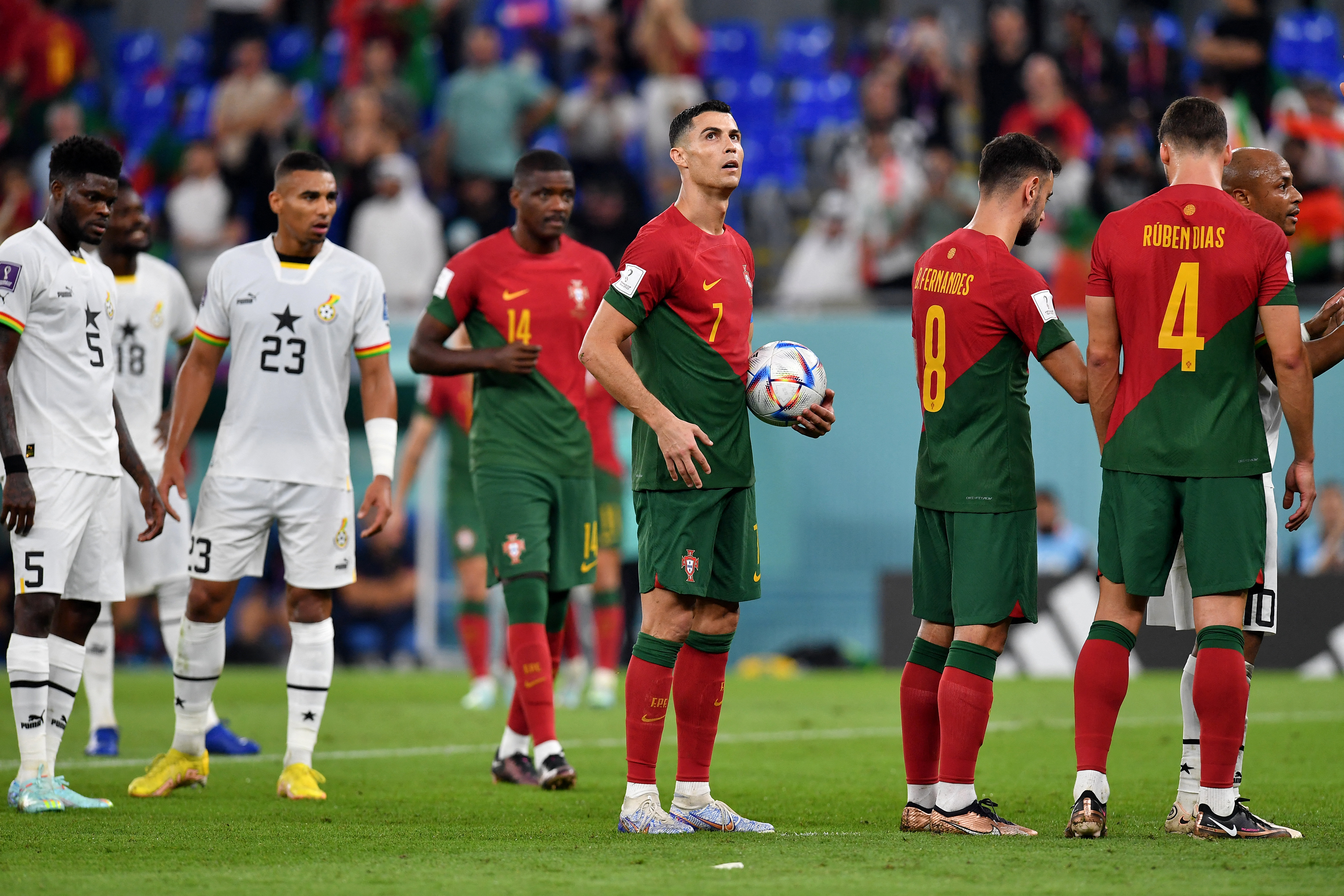 El líder de Portugal abrió el marcador. Foto: REUTERS/Jennifer Lorenzini