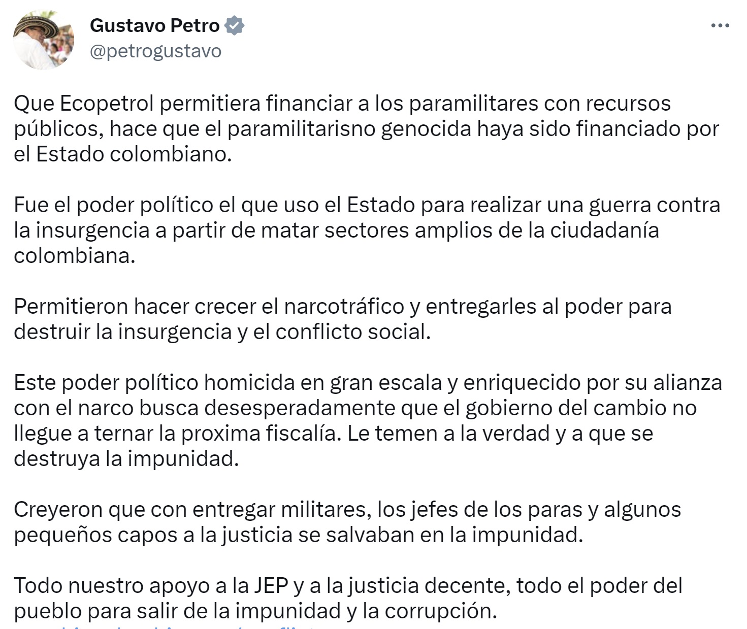 Presidente Petro advierte de supuestas conspiraciones para impedir su terna al fiscal