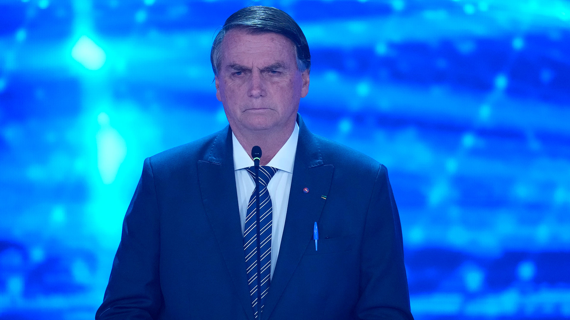 Bolsonaro confirmó a última hora su participación en el debate