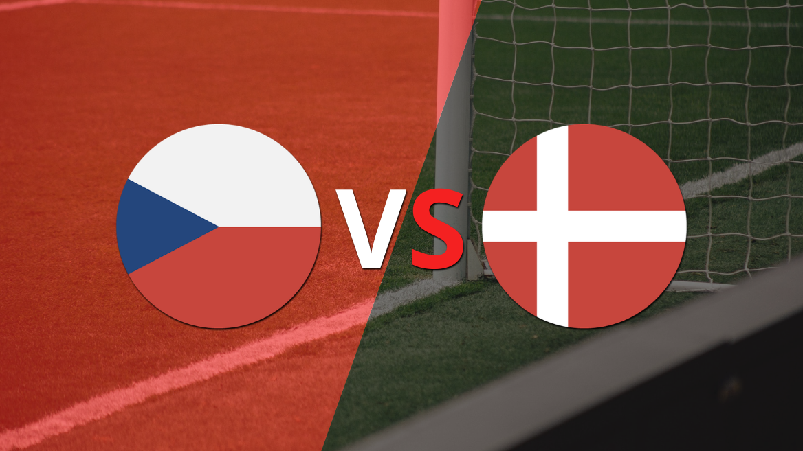 Por una mínima ventaja Dinamarca se lleva los tres puntos ante República Checa