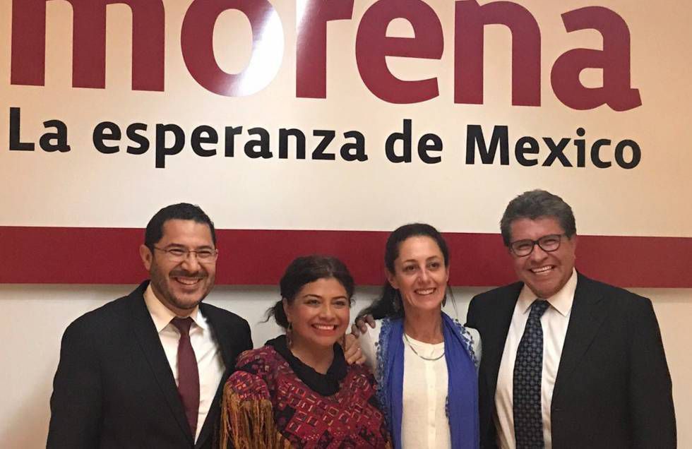 Aspirantes a la candidatura de Morena a la Ciudad de México en 2018 (Foto: Cuartoscuro)