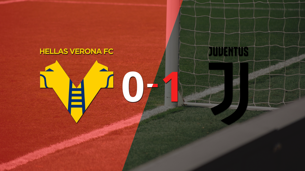 Juventus se impuso con lo justo ante Hellas Verona