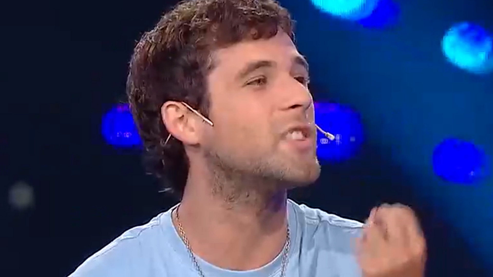 Agust&iacute;n Guardis confront&oacute; a sus excompa&ntilde;eros de Gran Hermano (Foto: Captura Telefe)