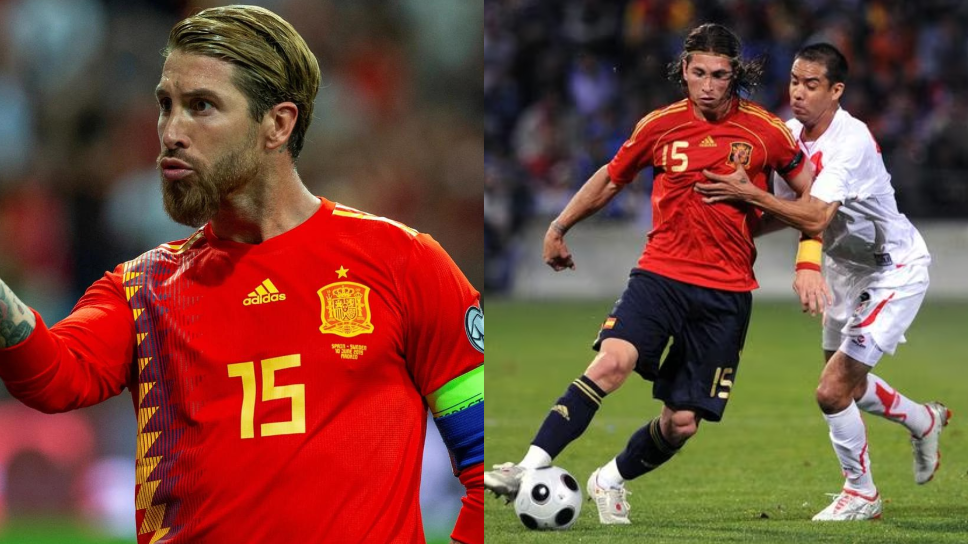 Sergio Ramos se retiró de la selección española.