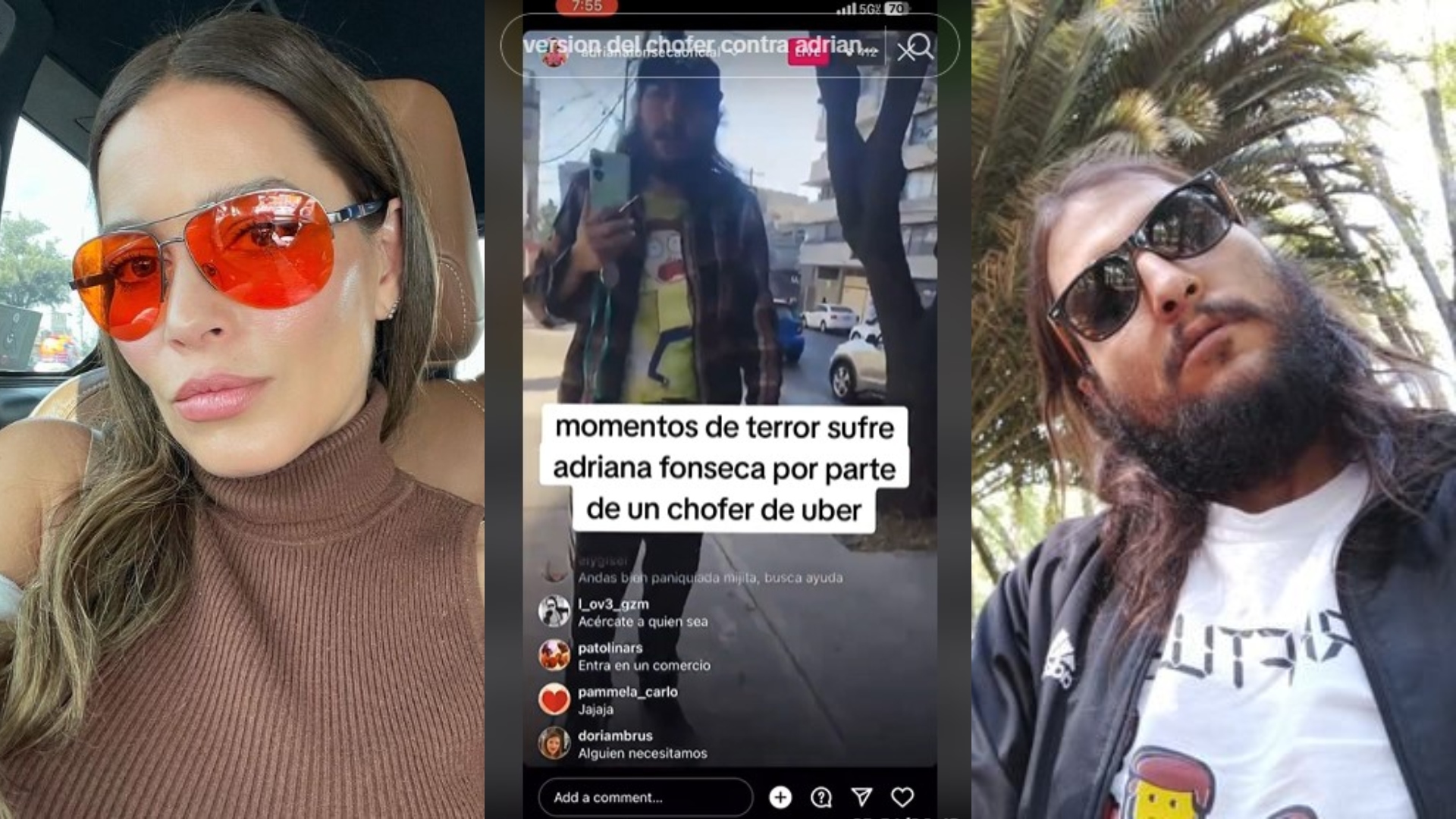 Filtran video donde Adriana Fonseca golpea taxi de aplicación e insulta al  conductor: “Se la menté con toda mi alma” - Infobae