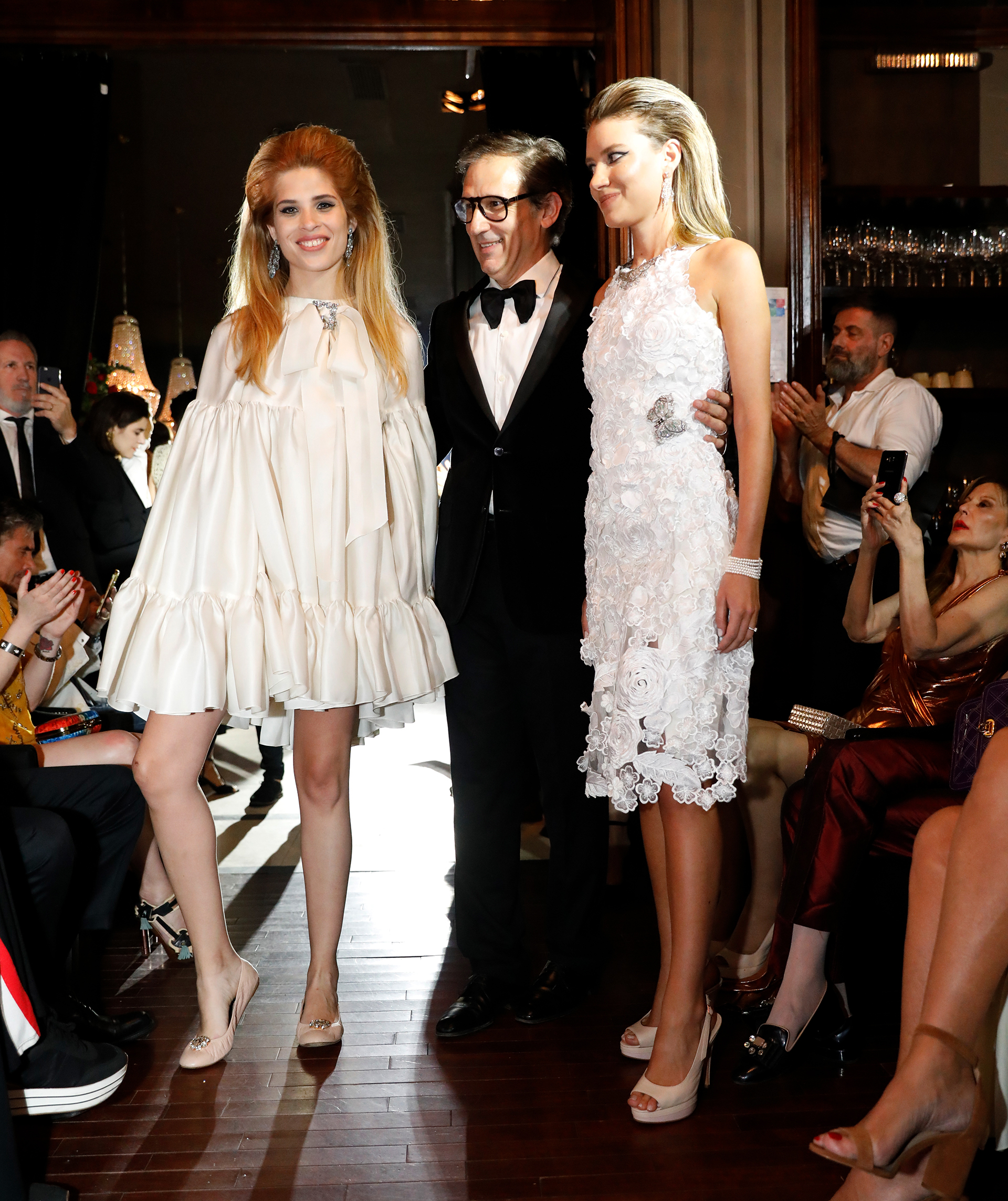 Constanza Longo, Adrian Brown y Angie Landaburu (Chule Valerga)