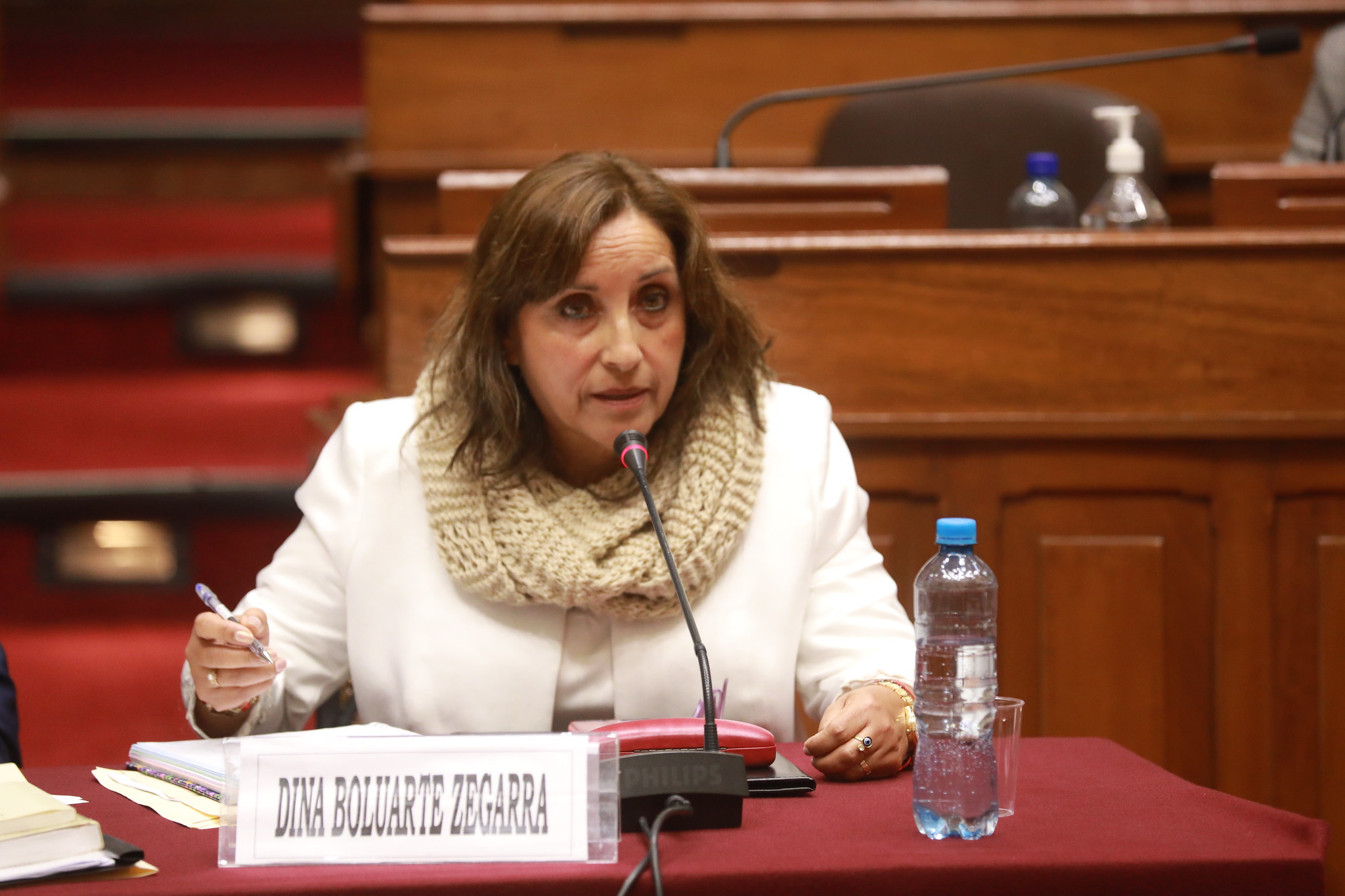 Dina Boluarte en el Congreso de la República